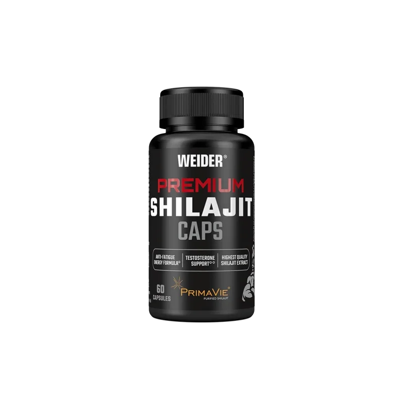 supliment alimentar Weider Premium Shilajit 60 capsule PrimaVie 500 mg