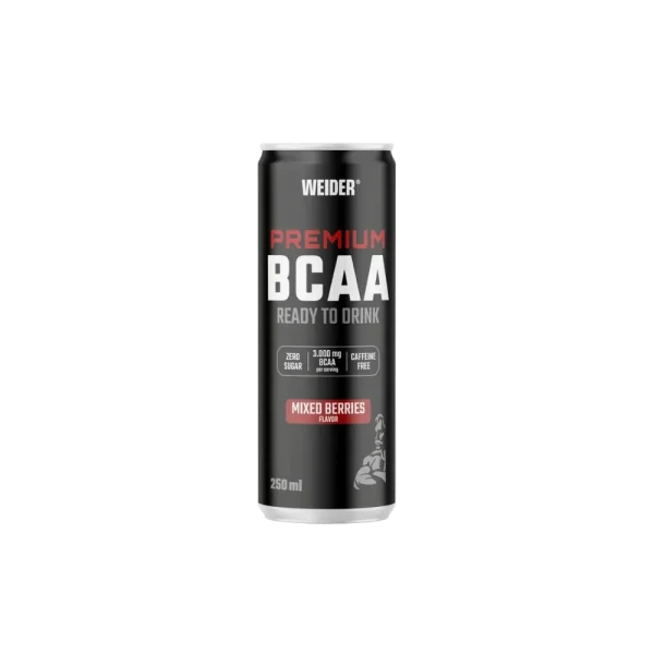 aminoacizi BCAA băutură fără zahăr weider BCAA RTD mixed berries 250ml
