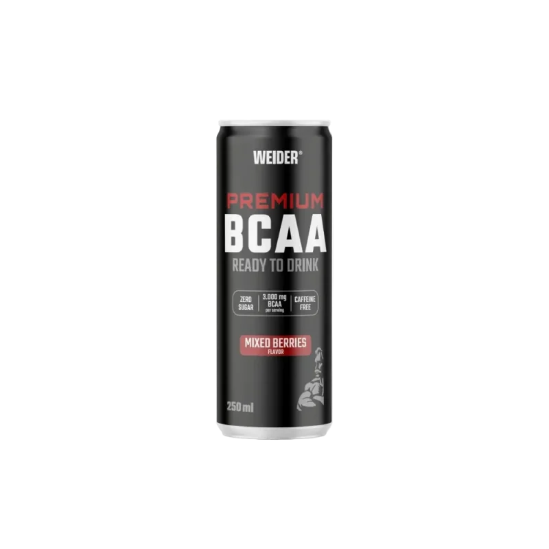 aminoacizi BCAA băutură fără zahăr weider BCAA RTD mixed berries 250ml